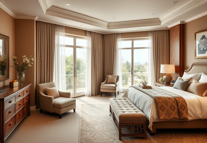 Stone Gate master suite